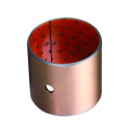 Steel Bronze POM (orange) Boundary Lubricating Bushing with Copper Plating